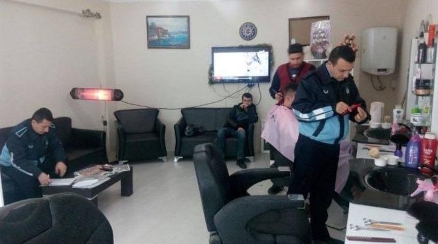 Bilecik Belediyesi Zabıta M&uuml;d&uuml;rl&uuml;ğ&uuml;&rsquo;nden Kuaf&ouml;r Denetimi