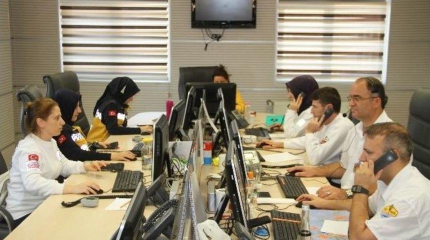 Samsun&rsquo;da 112&rsquo;ye G&uuml;nl&uuml;k 6 Bin &Ccedil;ağrı Geliyor