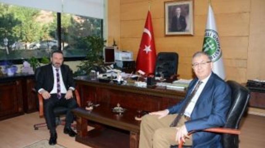 Başkan Doğan&rsquo;dan Tıp Fak&uuml;ltesi Başhekimine Ziyaret