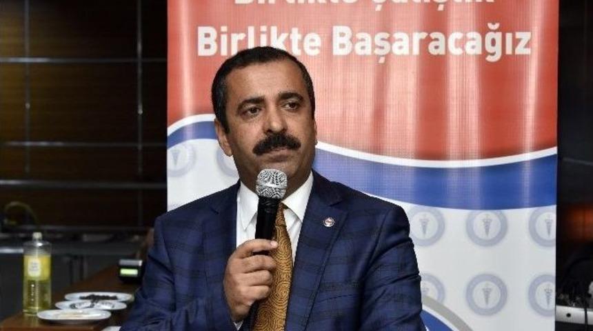Sağlık-sen Genel Başkanı Metin Memiş G&uuml;m&uuml;şhane&rsquo;de