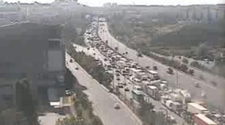 İstanbul trafiği kilit