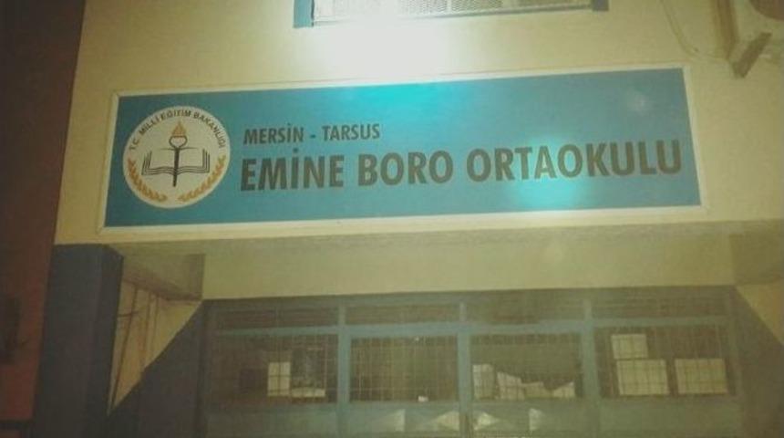 Tarsus&rsquo;ta Okula Molotoflu Saldırı