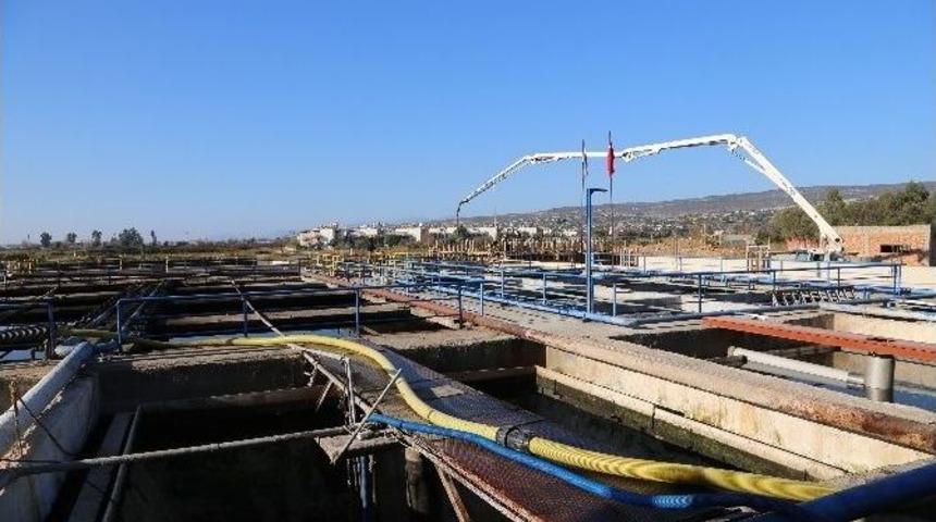 Atakent Arıtma Tesisi Kapasite Artırma &Ccedil;alışmaları S&uuml;r&uuml;yor