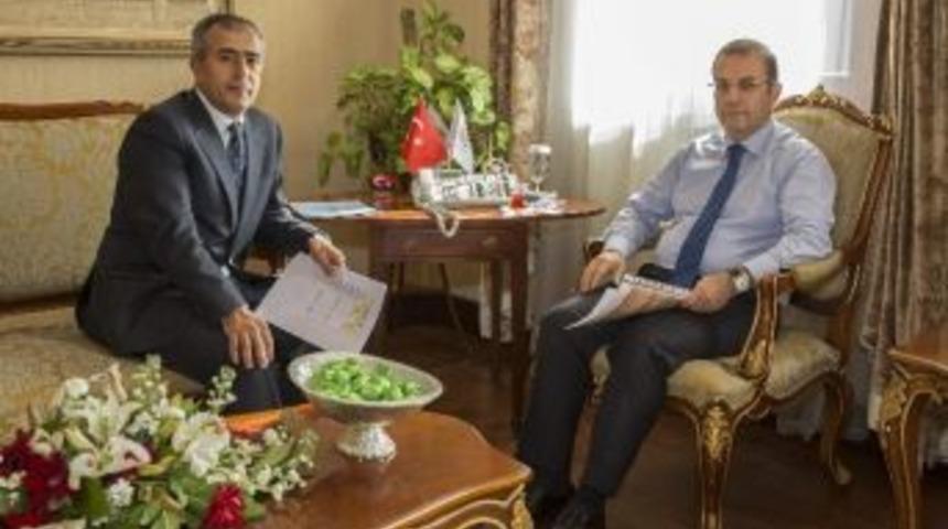 Expo 2016 Antalya Genel Sekreteri Aydın&rsquo;dan Vali T&uuml;rker&rsquo;e Ziyaret