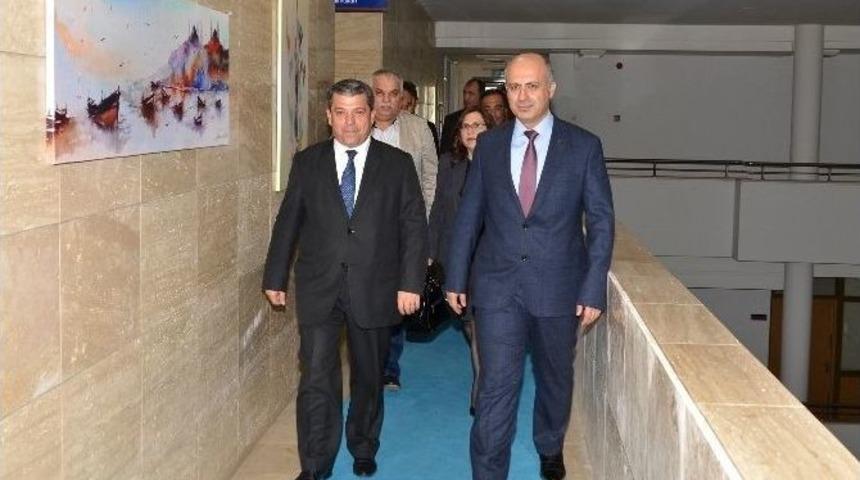 Kktc Milli Eğitim Bakanı Mersin &Uuml;niversitesi&rsquo;ni Ziyaret Etti