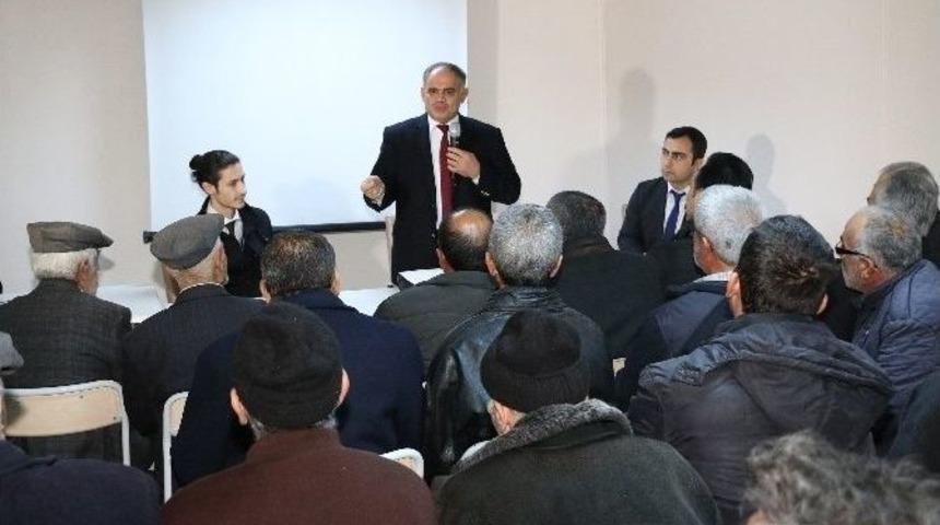 Yahyalı&rsquo;da Kentsel D&ouml;n&uuml;ş&uuml;m Toplantısı Yapıldı