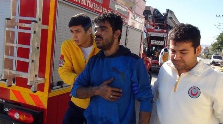 Mersin&rsquo;de Suriyeli Ailenin Evi Yandı: 4 Yaralı