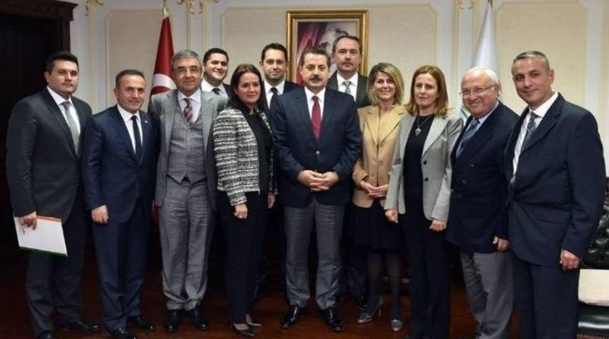 Adat&uuml;b, Bakan Faruk &Ccedil;elik&rsquo;ten Destek İstedi