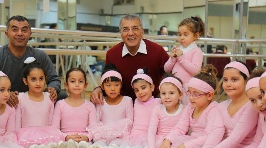 Mezitli Belediyesi, &Ccedil;ocuklar İ&ccedil;in İkinci Bale Kursunu Da A&ccedil;acak