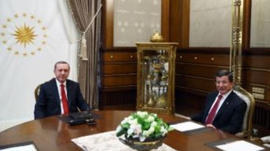 Cumhurbaşkanı Erdoğan, Başbakan Davutoğlu&rsquo;nu Kabul Etti