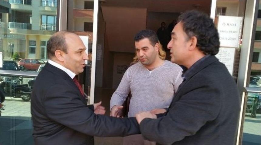 Ak Parti Edremit Teşkilatı Daire M&uuml;d&uuml;rleri Ve Odayı Ziyaret Etti