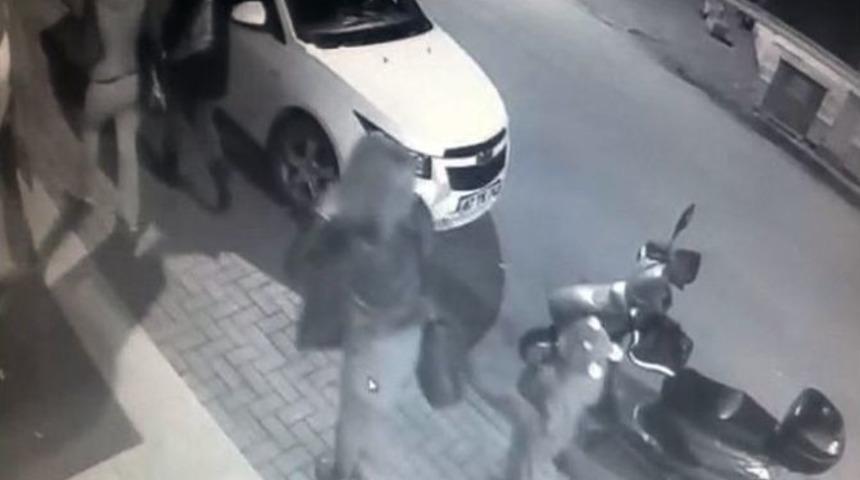 Motosiklet Anahtarının &Ccedil;alınma Anı Kamerada