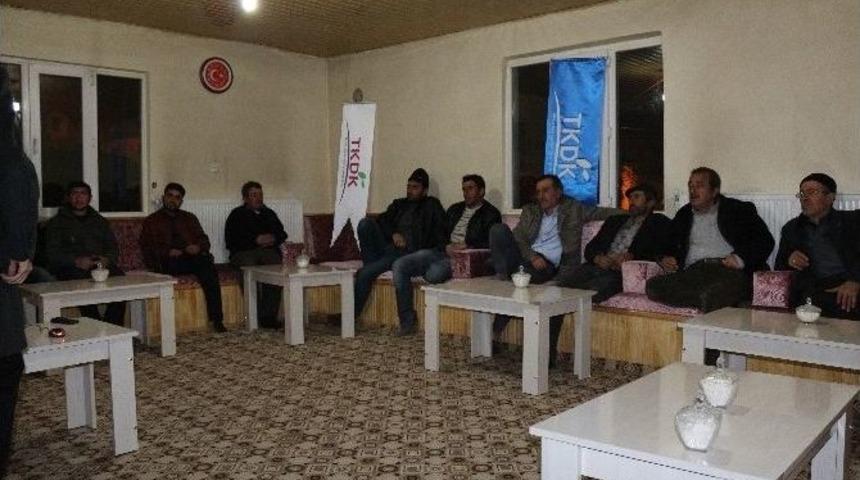 Tkdk Hibe Desteklerini K&ouml;y K&ouml;y Dolaşarak Anlatılıyor