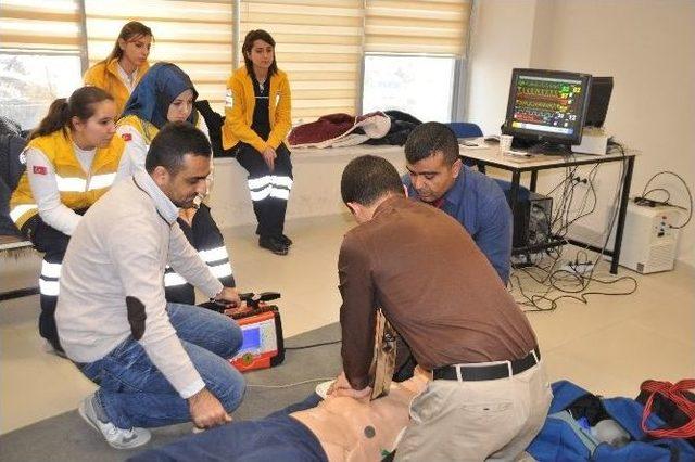 Van’da ‘ileri Yaşam Desteği’ Eğitimi