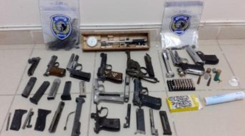 Karaman&rsquo;da Silah İmalathanesine Operasyon