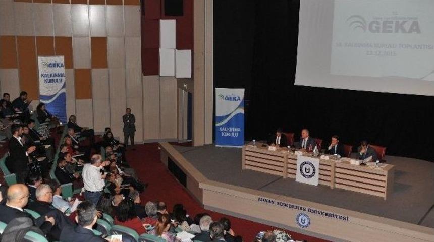 Geka Kalkınma Kurulu, Aydın Adnan Menderes &Uuml;niversitesi&rsquo;nde Toplandı