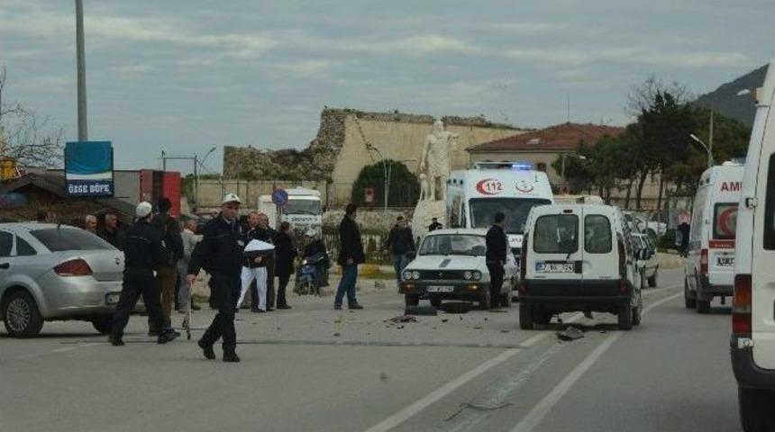 Sinop&rsquo;ta Trafik Kazası: 2 Yaralı