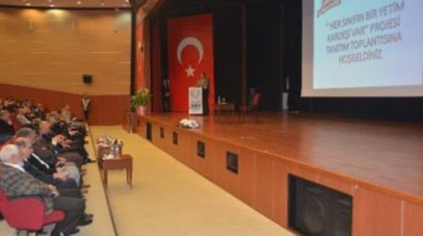 &ldquo;her Sınıfın Bir Yetim Kardeşi Var&rdquo; Projesi Tanıtıldı