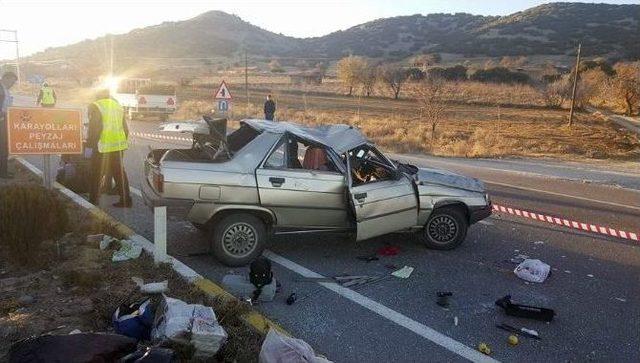 Takla Atan Aracın Sürücüsü Hayatını Kaybetti