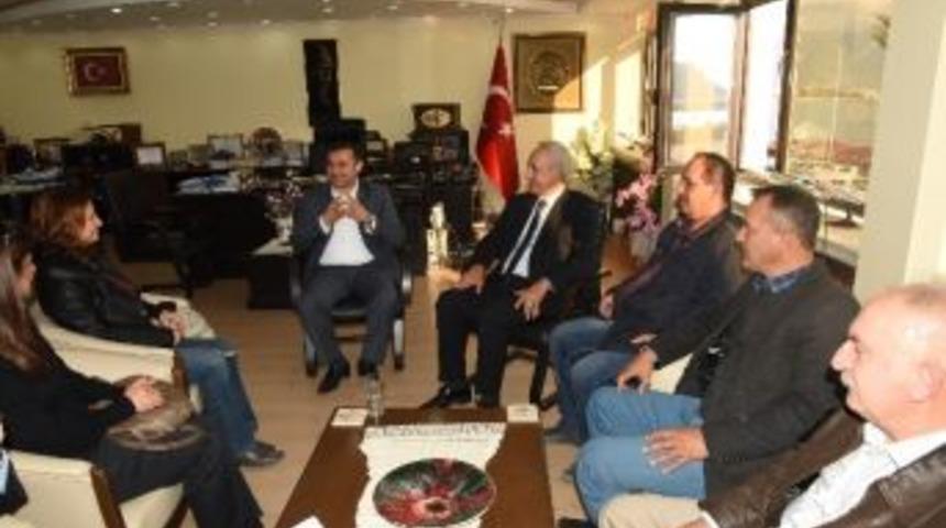 Chp Alanya&rsquo;dan Başkan Y&uuml;cel&rsquo;e Ziyaret