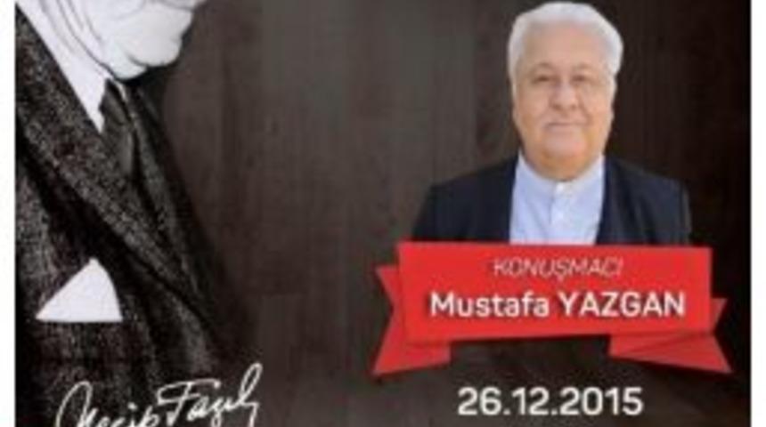 Yazar Mustafa Yazgan Adıyaman&rsquo;da Konferans Verecek