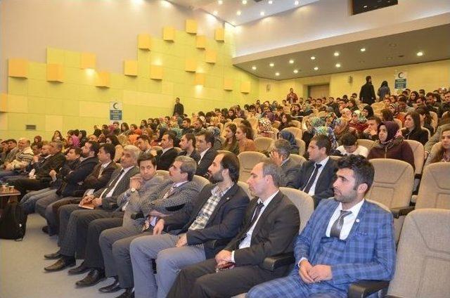 Harran Üniversitesinde Madde Bağımlılığı Konferansı