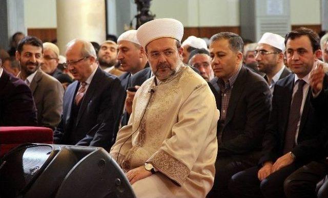 Diyanet İşleri Başkanı Görmez Şehitler İçin Düzenlenen Hatim Merasimine Katıldı