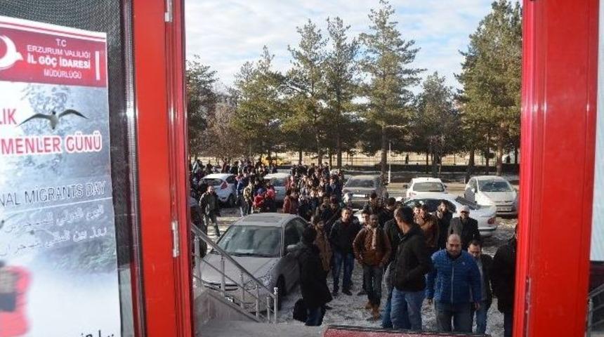Erzurum İl G&ouml;&ccedil; İdaresi Yabancıları Bilgilendirme Toplantısı