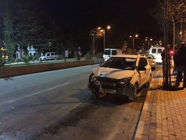 Bilecik’te Trafik Kazası, 1 Yaralı