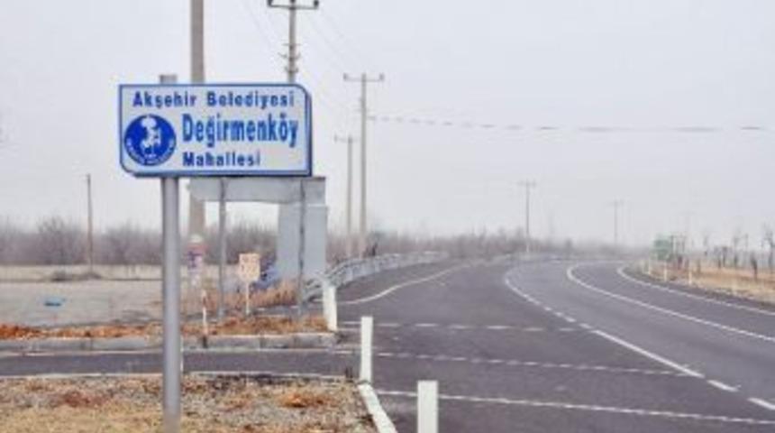 Akşehir&rsquo;de Yeni Mahallelere Yeni Tabela