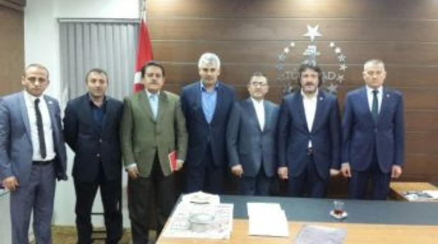 İran Başkonsolosu Kondori&rsquo;den T&uuml;msiad Trabzon Şubesi&rsquo;ne Ziyaret
