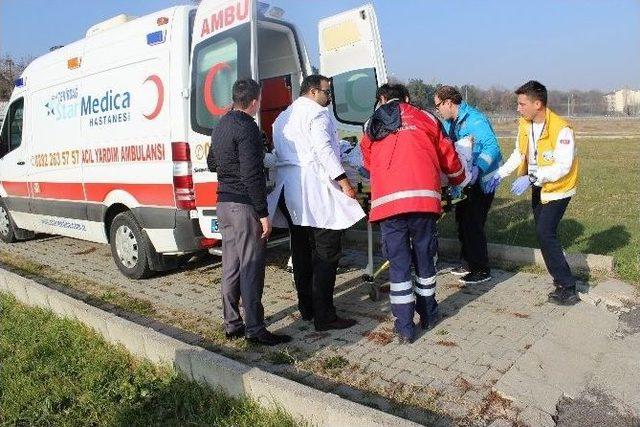 Gökçeada’dan Helikopter Ambulansla Acil Hasta Nakli