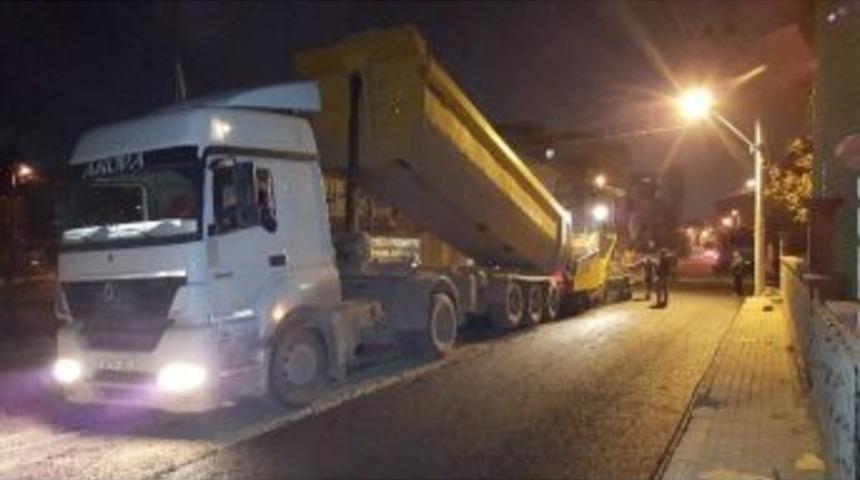 İzmit Belediyesi&rsquo;nden Gece Mesaisi