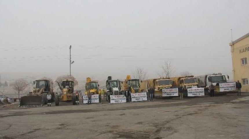 İncesu Belediyesi Kar Teyakkuzunda