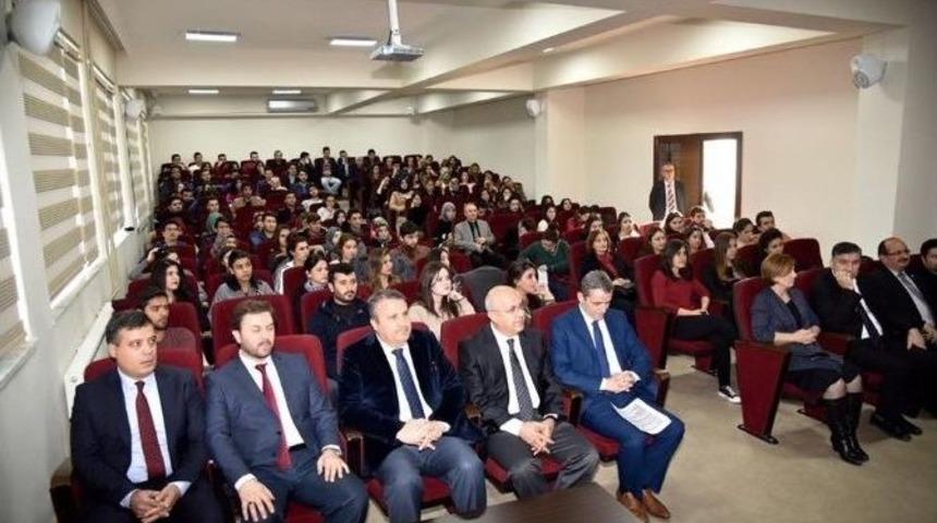 Başkan &Ccedil;er&ccedil;i, Mcb&uuml;&rsquo;l&uuml; &Ouml;ğrenciler İle Konferansta Buluştu