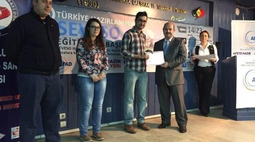 Seveso Eğitimi Sertifikaları Verildi