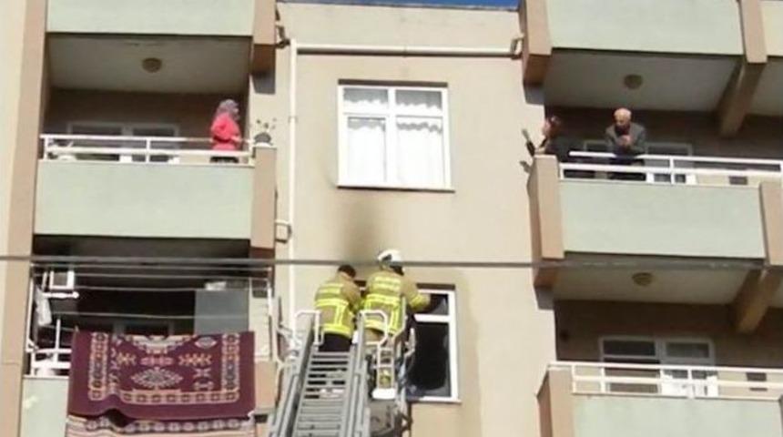 Edremit&rsquo;te Korkutan Yangın