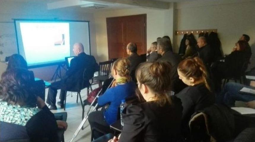 İş Sağlığı Ve G&uuml;venliği Eğitimi D&uuml;zenlendi