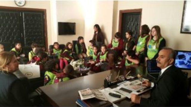 Eko Tim Öğrencilerinden Başkan Culha’ya Ziyaret