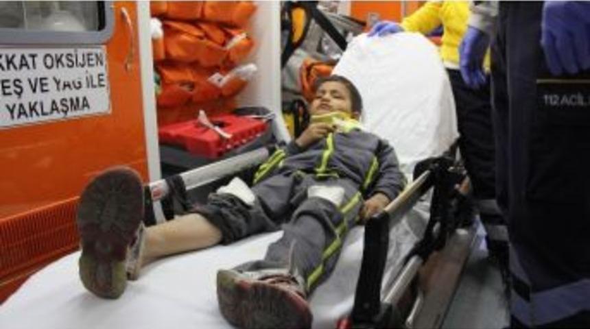 Kazada Yaralanan Yabancı Uyruklu &Ccedil;ocuğun Kimliği Tespit Edilemedi