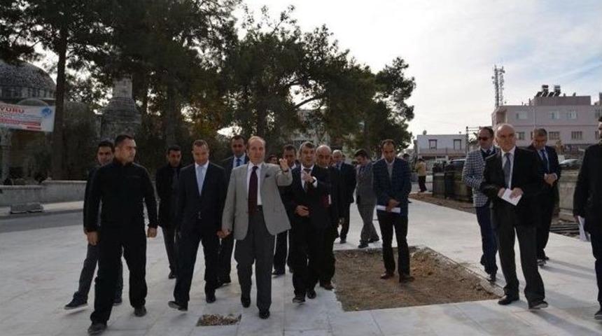 Mersin Vali Yardımcısı Ali Katırcı, Mut&rsquo;da &Ccedil;alışmaları Yerinde İnceledi