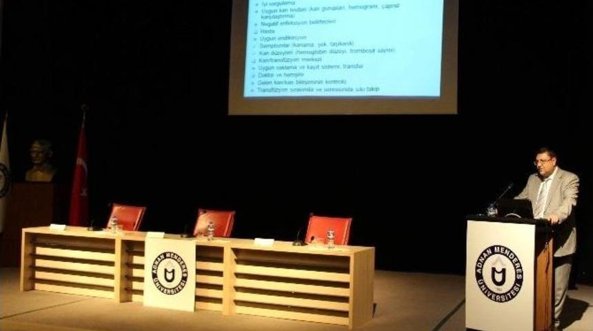 Kan &Uuml;r&uuml;n&uuml; Kullanımında Bilinmesi Gerekenler Anlatıldı