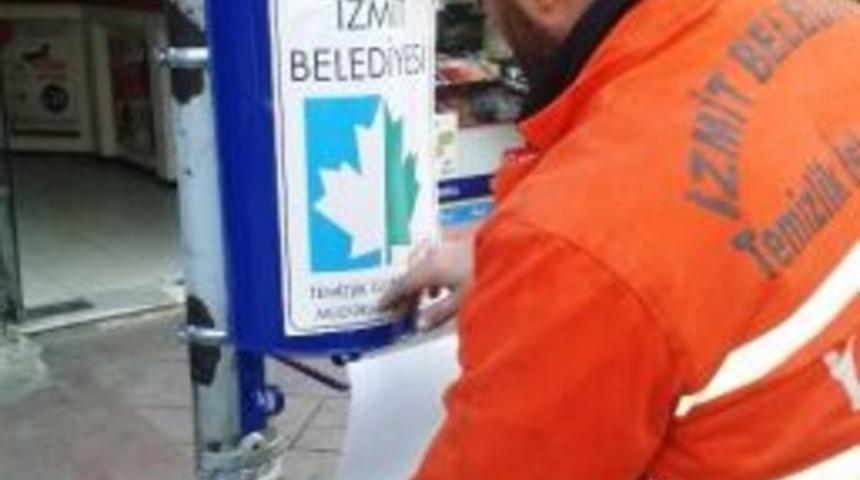 İzmit&rsquo;in 3 Bin Noktasında &Ccedil;&ouml;p Sepeti Var