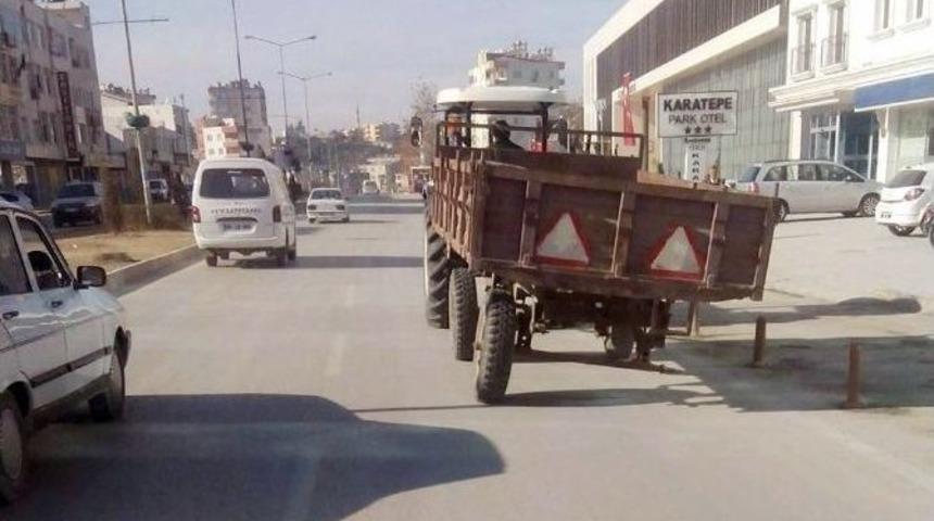 Tekerleksiz Trafiğe &Ccedil;ıktı