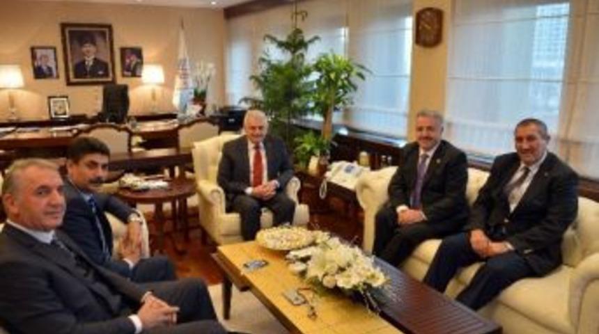 Kars, Ardahan Ve Iğdır Milletvekillerinden Bakan Yıldırım&rsquo;a Ziyaret