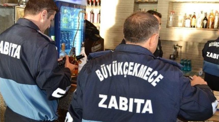 B&uuml;y&uuml;k&ccedil;ekmece&rsquo;deki Mekanlarda Yılbaşı &Ouml;ncesinde Ka&ccedil;ak İ&ccedil;ki Denetimi