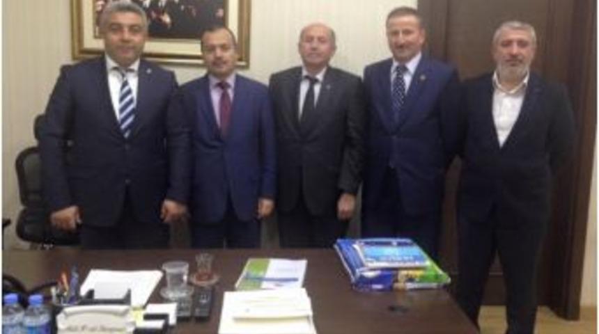 Hisarcık Heyeti&rsquo;nden M&uuml;steşar Yardımcısı Kocapınar&rsquo;a Ziyaret