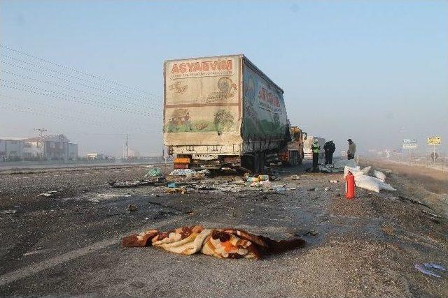 Konya’da Zincirleme Trafik Kazası: 2 Ölü, 1 Yaralı