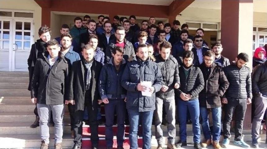 Odt&uuml;&rsquo;deki Mescit Saldırısına Bayburt&rsquo;tan Tepki!