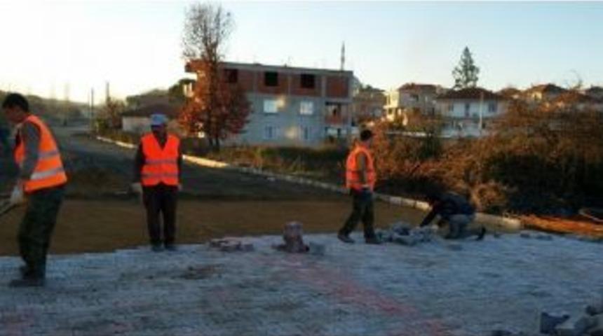 Kalkım Beldesinde &Uuml;st Yapı &Ccedil;alışmaları S&uuml;r&uuml;yor